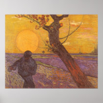 The Sower by Vincent van Gogh Poster