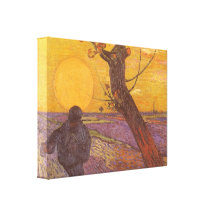 The Sower, Vincent van Gogh, Vintage Impressionism Canvas Print