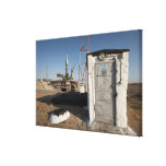 The Soyuz rocket shortly after arrival Canvas Prints