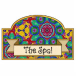 "The spa" - Decorative Sign photo sculptures