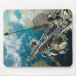 The Space Elevator Mouse Pad