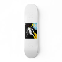 The Space Goat Custom Skateboard