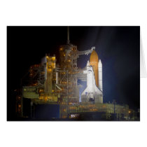 The Space Shuttle Discovery at Launch Pad 39A Cards