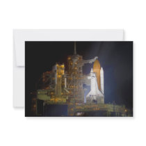 The Space Shuttle Discovery at Launch Pad 39A Personalized Invitation