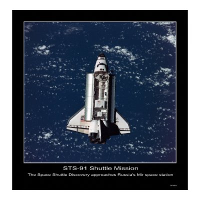 The Space Shuttle Discovery nearin... Poster by Space_Exploration