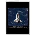 The Space Shuttle Discovery nearing Russia’s Mir S cards