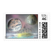 The Space Station Postage Stamp