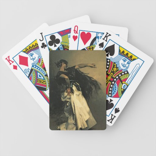 The Spanish Dancer, study for 'El Jaleo', 1882 Deck Of Cards