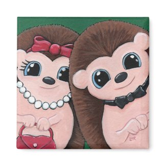 The Special Occasion | Cute Hedgehogs magnet