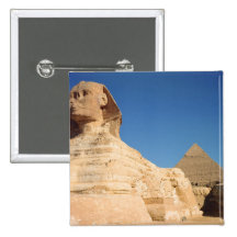 The Sphinx and The Pyramid of Khafre, Giza Pin