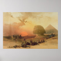 The Sphinx at Giza Posters