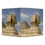 The Sphinx, Giza, Al Jizah, Egypt Vinyl Binder