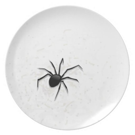 The spider. dinner plate Zazzle