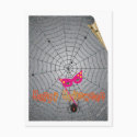 The Spider - Halloween postcards