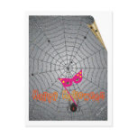 The Spider - Halloween Postcard