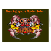 The Spider Totem Greeting Card