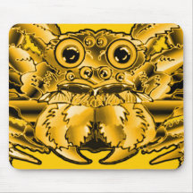 The Spiders Close Up Yellow Mousepad