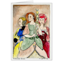 The Spinning Queens cards