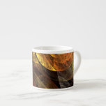 The Spiral of Life Abstract Art Espresso Mug
