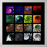The spiral variations posters