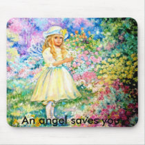 The spirit of a dead person of the flower., An ... mousepads by 10240025 The spirit of a dead person of the flower., An ... mousepads