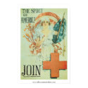 The Spirit of America- Vintage Red Cross Poster posters by RetroCommunications The Spirit of America- Vintage Red Cross Poster posters