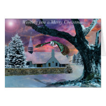 The spirit of Christmas - Christmas card.