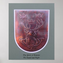 The Spirit of Munster We Stand and Fight Posters