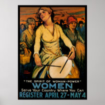 The Spirit of Woman Power Posters