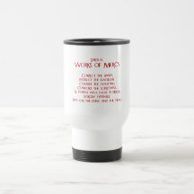 The Spiritual Works of Mercy Mugs