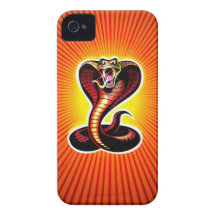 The Spitting Cobra iPhone 4 Case