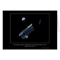 The Spitzer Space Telescope ejecting its dust cove cards by Space_Exploration The Spitzer Space Telescope ejecting its dust cove cards