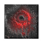 The Splatter Effect Refrigerator Magnet