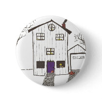 The Spooky House buttons by loudesigns The Spooky House buttons