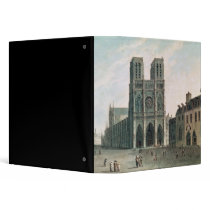 The Square in Front of Notre-Dame 3 Ring Binders