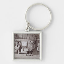 The Squatter's First Home, c.1847 Key Chains