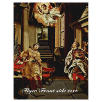 The St. Cecilia And St. Valerian By Orsi Lelio (Be Personalized Flyer