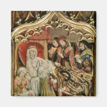 The St. Elizabeth Altarpiece Fridge Magnets