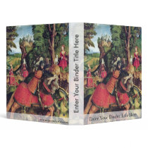 The St. George Fighting The Dragon By Beck Leonhar Vinyl Binders