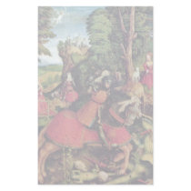 The St. George Fighting The Dragon By Beck Leonhar Customized Stationery
