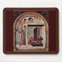 The St. Louis Of Toulouse Crowned His Brother Robe Mouse Pads