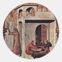 The St. Louis Of Toulouse Crowned His Brother Robe Stickers