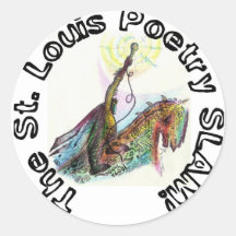 The St. Louis Poetry Slam Sticker