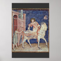 The St. Martin Dividing His Cloak By Martini Simon Print