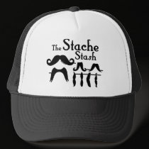 The Stache Stash hats