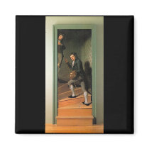 The Staircase Group, by Charles Willson Peale Magnet