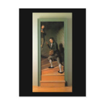 The Staircase Group, by Charles Willson Peale Postcard