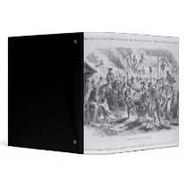 The Stamp Act Riots at Boston 3 Ring Binder