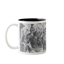 The Stamp Act Riots at Boston Mugs