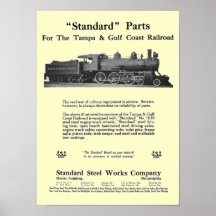 The Standard Steel Works 1915 Poster